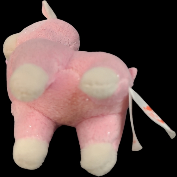 2019 Ty BEANIE BABIES STUFFED ANIMAL KEYCLIP "LANA" THE LLAMACORN - Picture 8 of 10